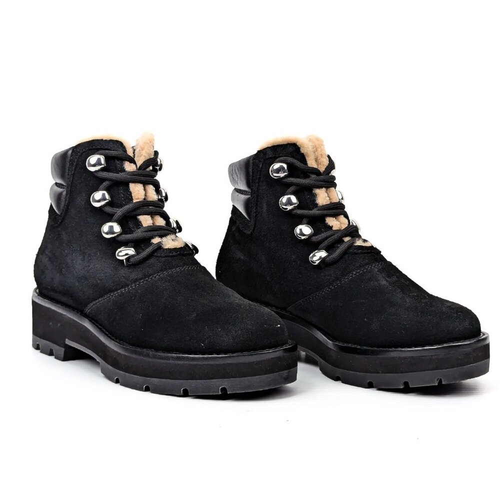 Phillip Lim shearling 'Dylan Hiking Boot' size 39 EU